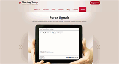 Desktop Screenshot of chartingtoday.com